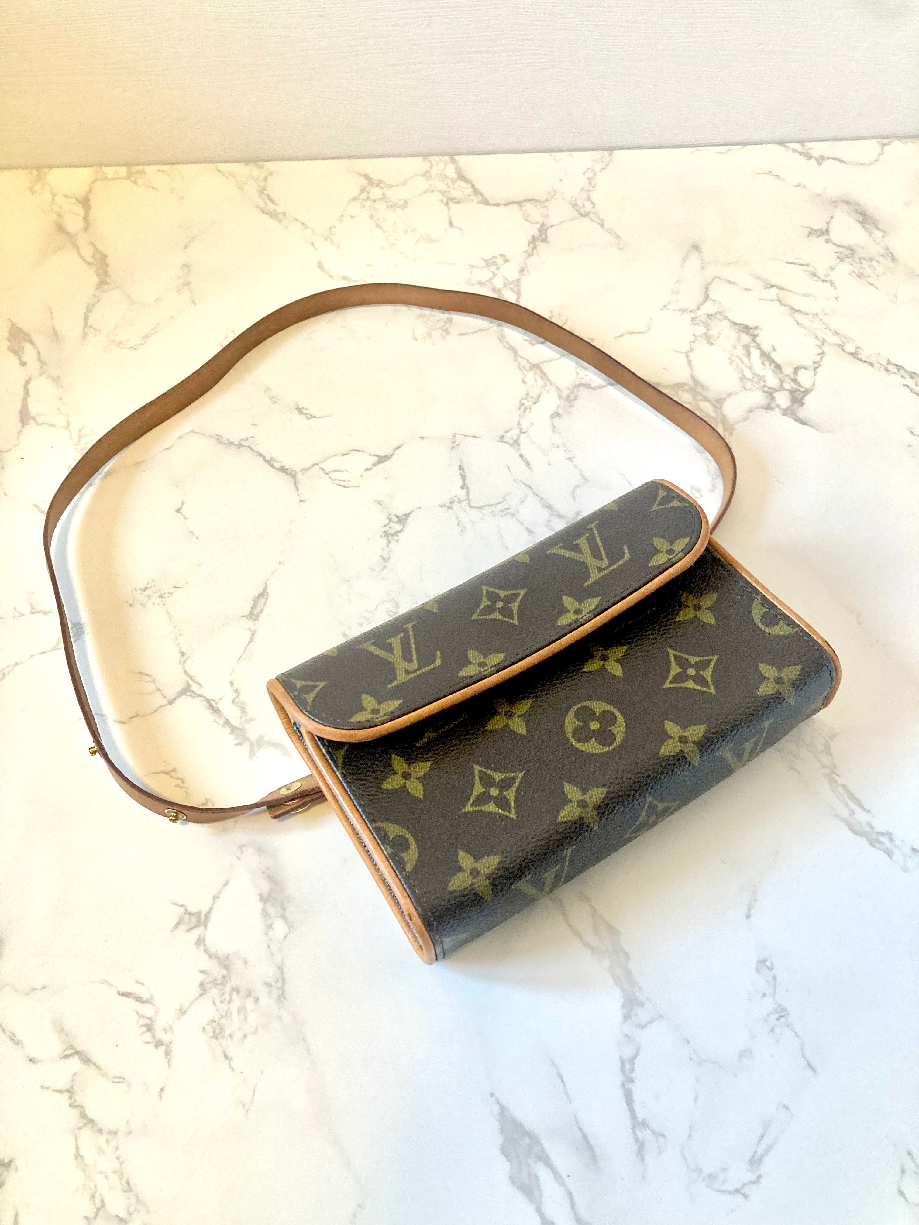LOUIS VUITTON LV Monogram Belt / Shoulder Two-way Bag