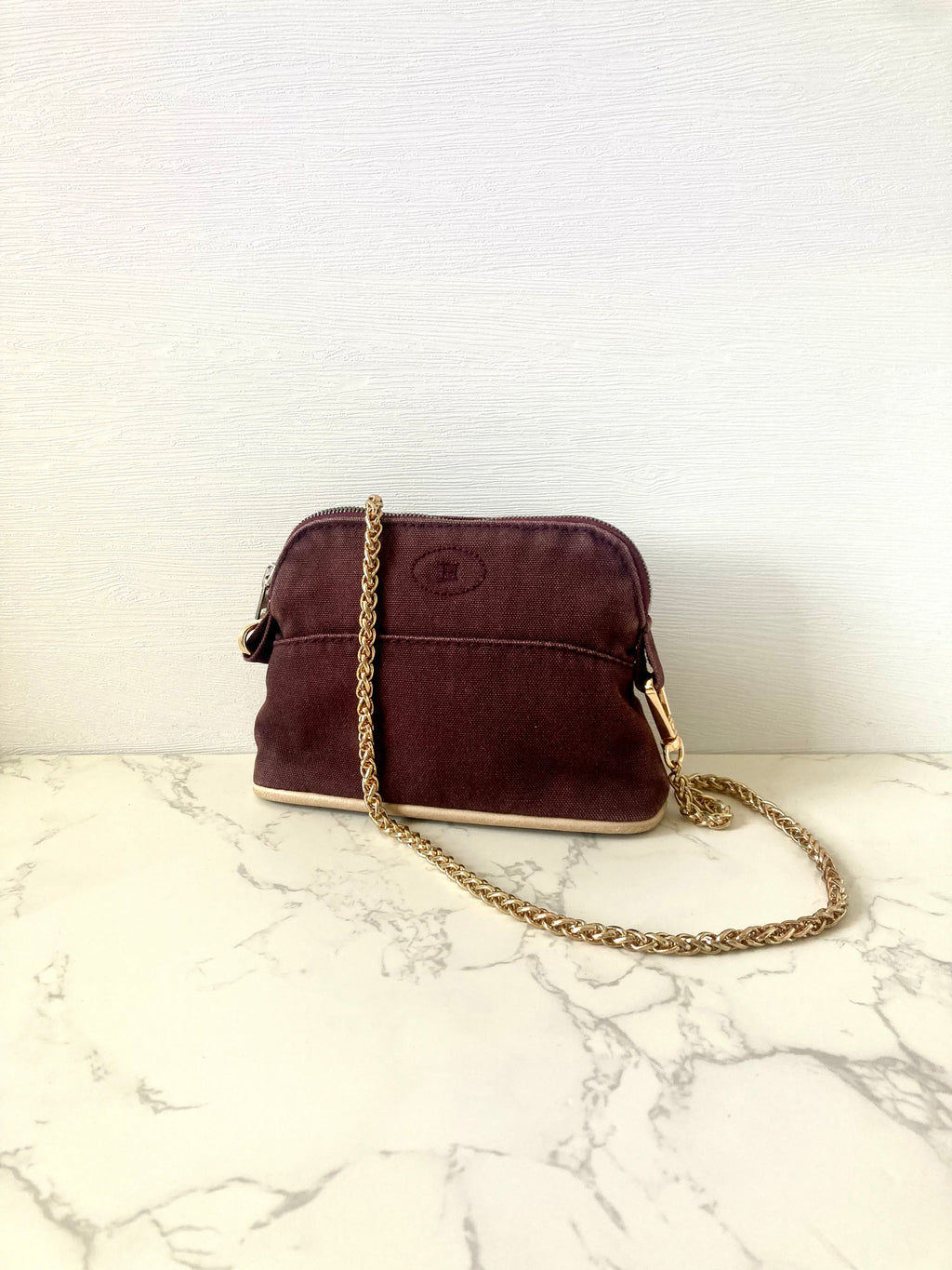 HERMES Bolide Mini Chain Crossbody Pouch / Bag