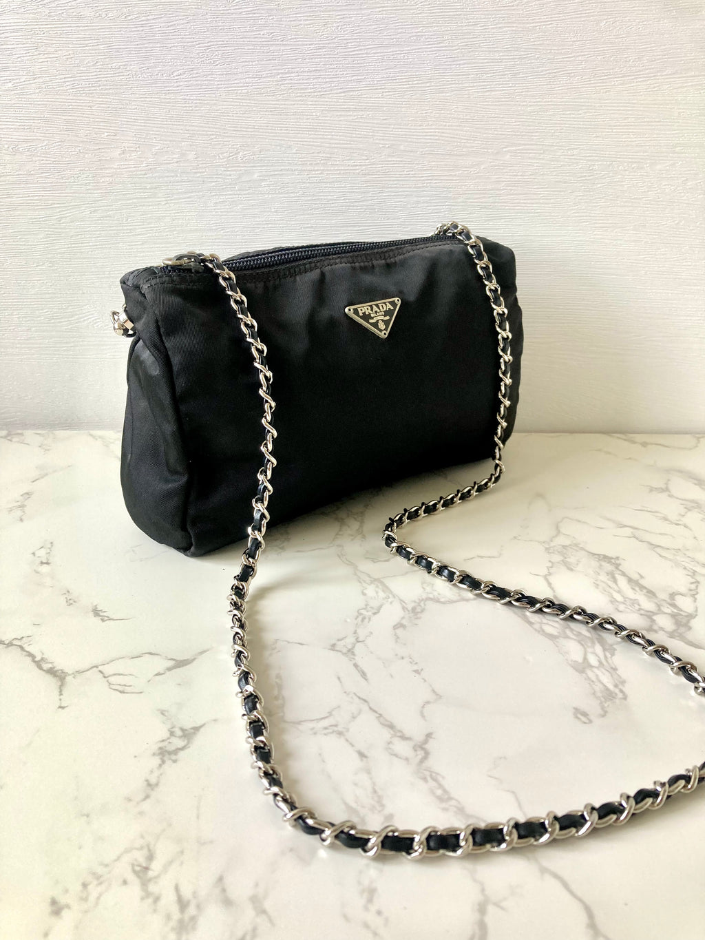 PRADA Classic Mini Crossbody Chain Bag