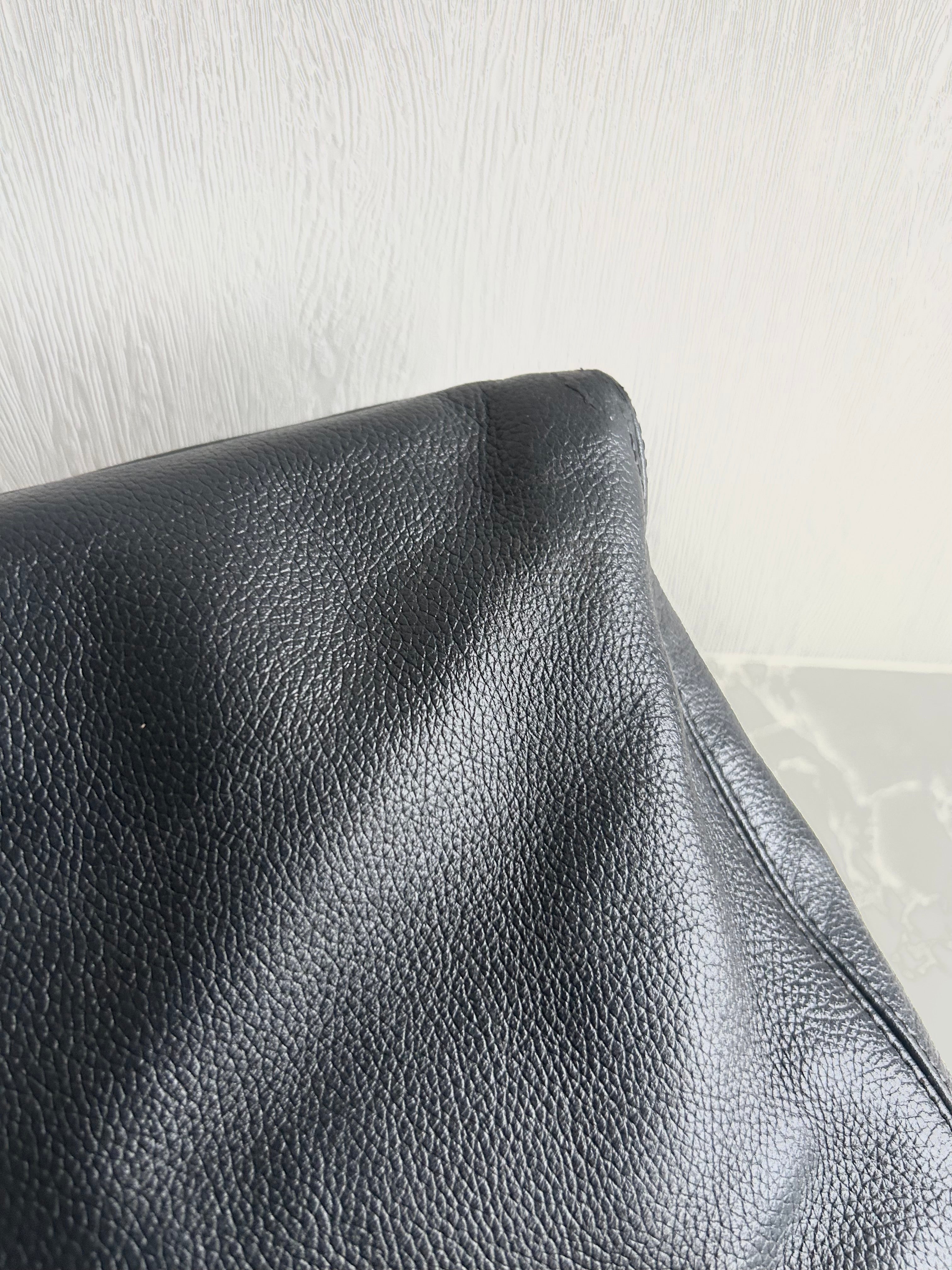 Chanel 復刻黑銀旋轉扣Executive Tote 托特包 單肩包 側背包 中古包