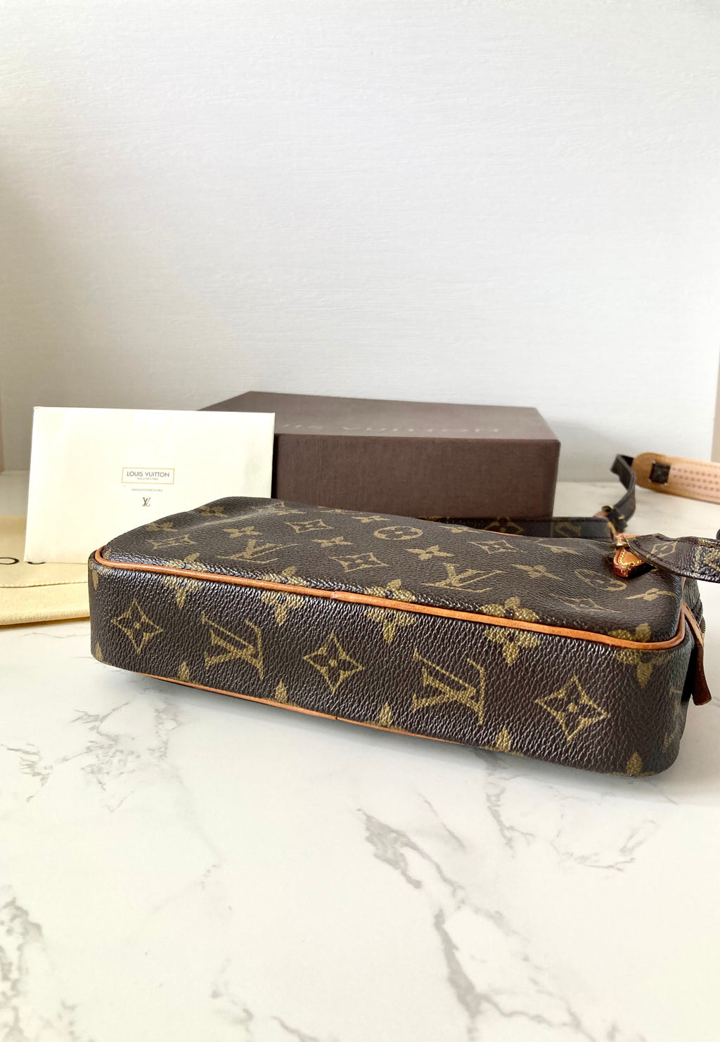Louis Vuitton LV Classic Brown Monogram Shoulder Bag