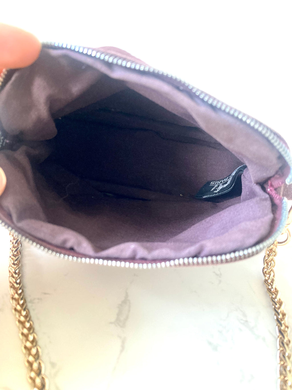 HERMES Bolide Mini Chain Crossbody Pouch / Bag