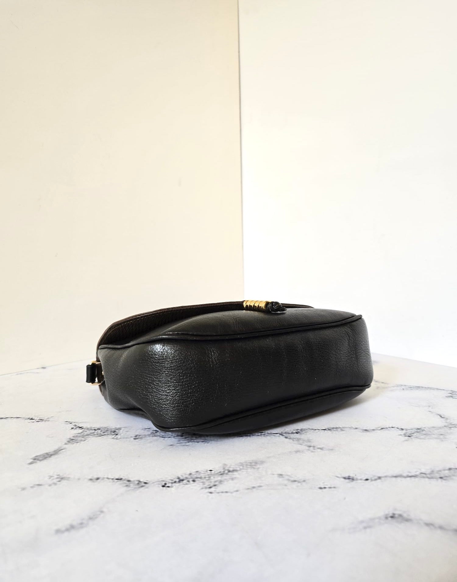 Loewe 拼色蛇骨凱莉包 中古包 側背包 斜背包 皮革包 單肩包
