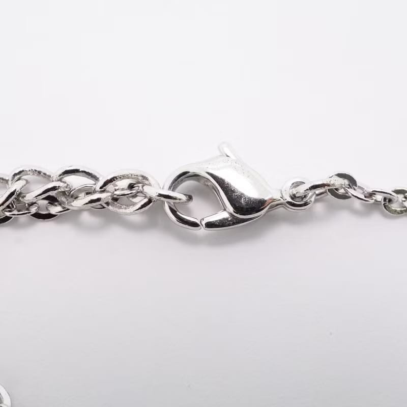 Dior銀色小立方復古vintage手鏈