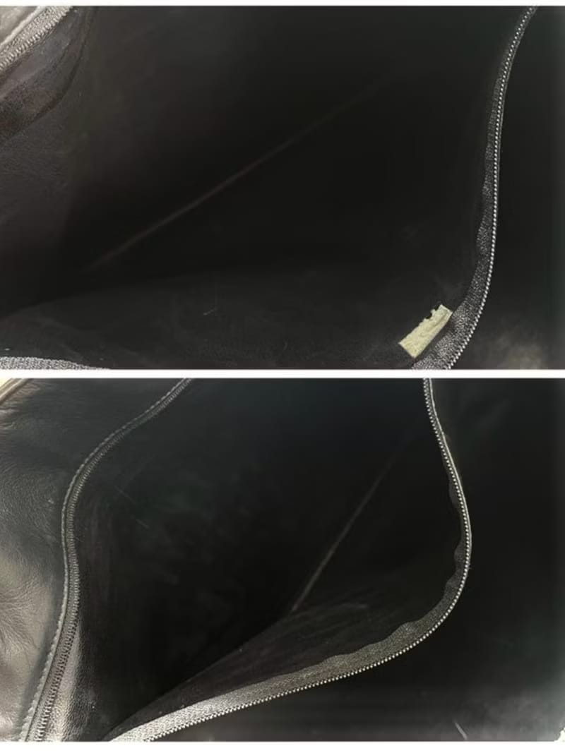 Chanel黑金色鏈條托特包/側背包/單肩包
