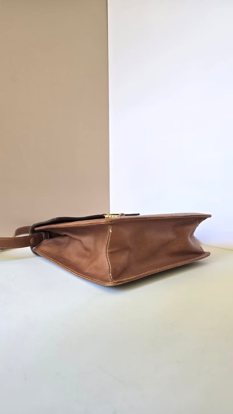 Loewe 橄欖綠旋轉扣後背包/雙肩包