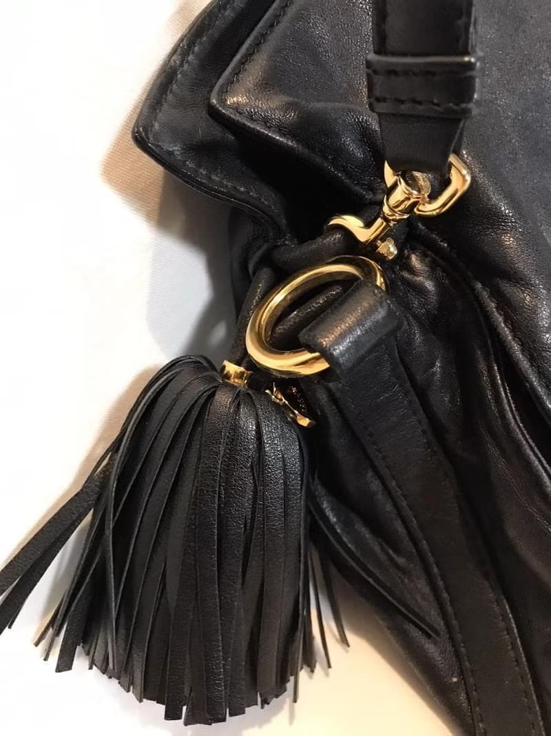 Loewe Flamenco 流蘇中古包單肩包/斜背包