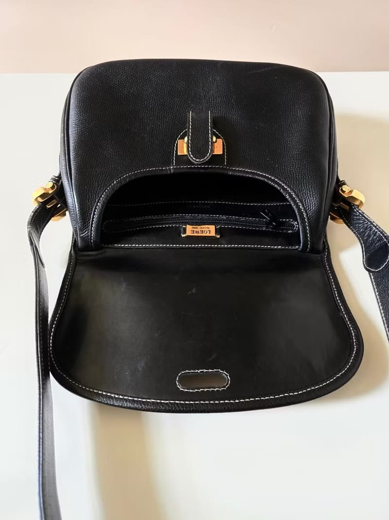 Loewe古董豆腐包/側背包/斜背包/單肩包