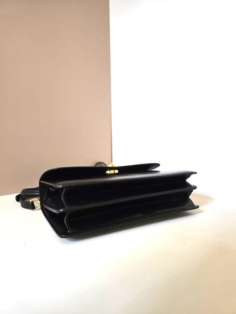 Celine Mobile Planet Black Kelly Shoulder Bag/Side Bag/Messenger Bag