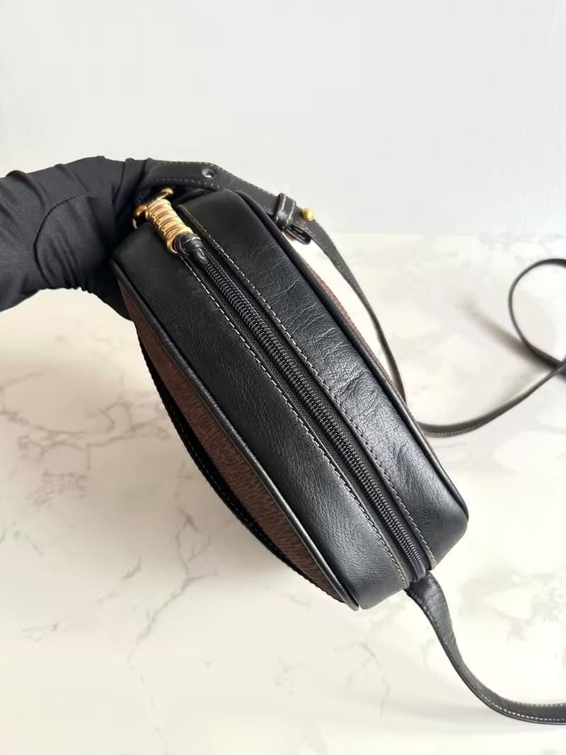 Loewe蛇骨古董相機包/側背包/斜背包/單肩包