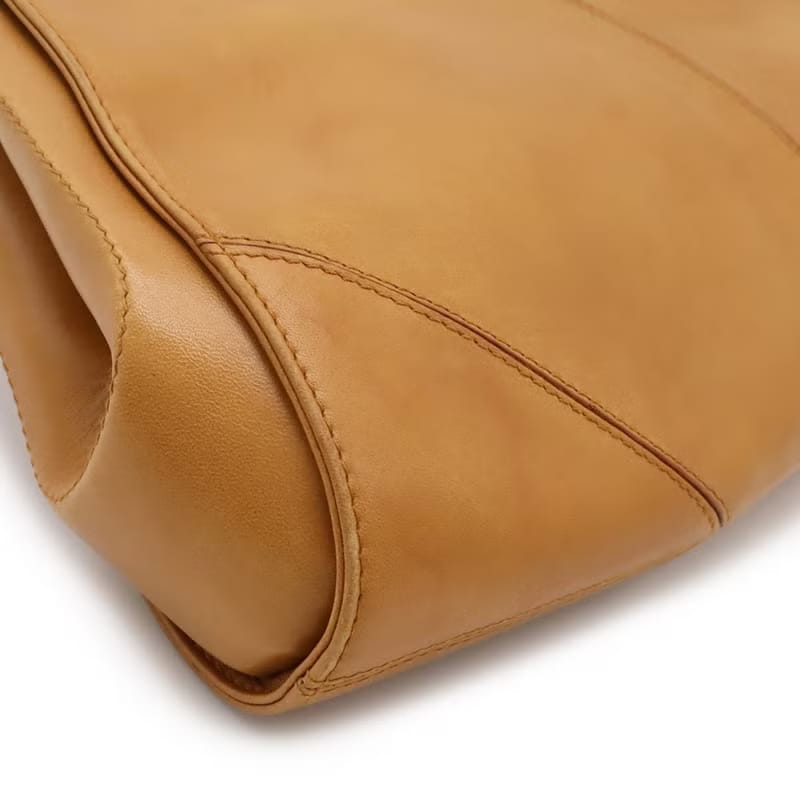 Loewe焦茶色腋下包/側背包/單肩包