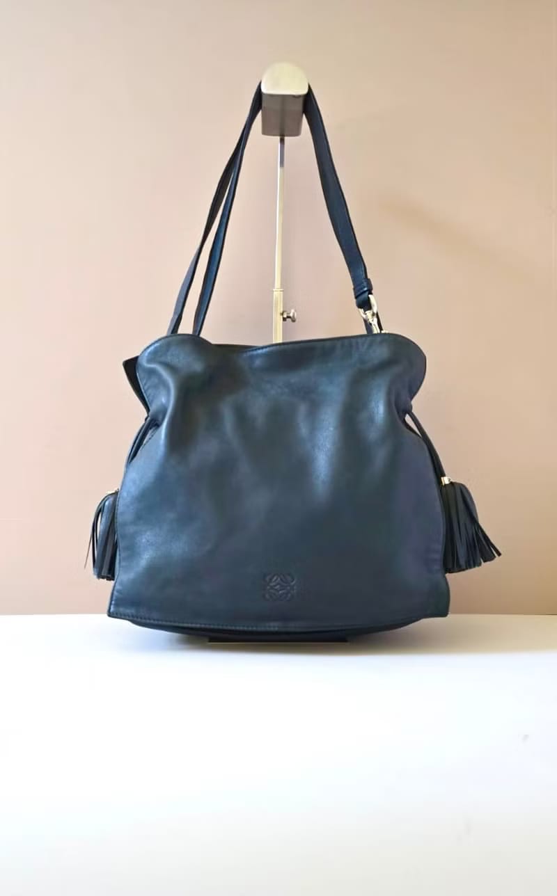 Loewe Flamenco 流蘇中古包/單肩包/斜背包