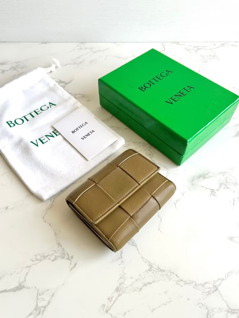Bottega Veneta BV Cassette Short Wallet/Wallet/Purse/Medium Wallet