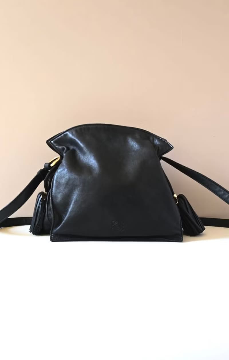 Loewe Flamenco 流蘇中古包單肩包/斜背包