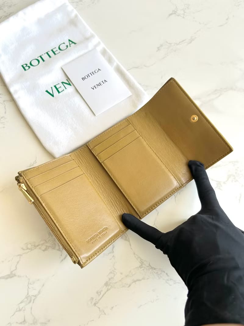 Bottega Veneta BV Cassette Short Wallet/Wallet/Purse/Medium Wallet