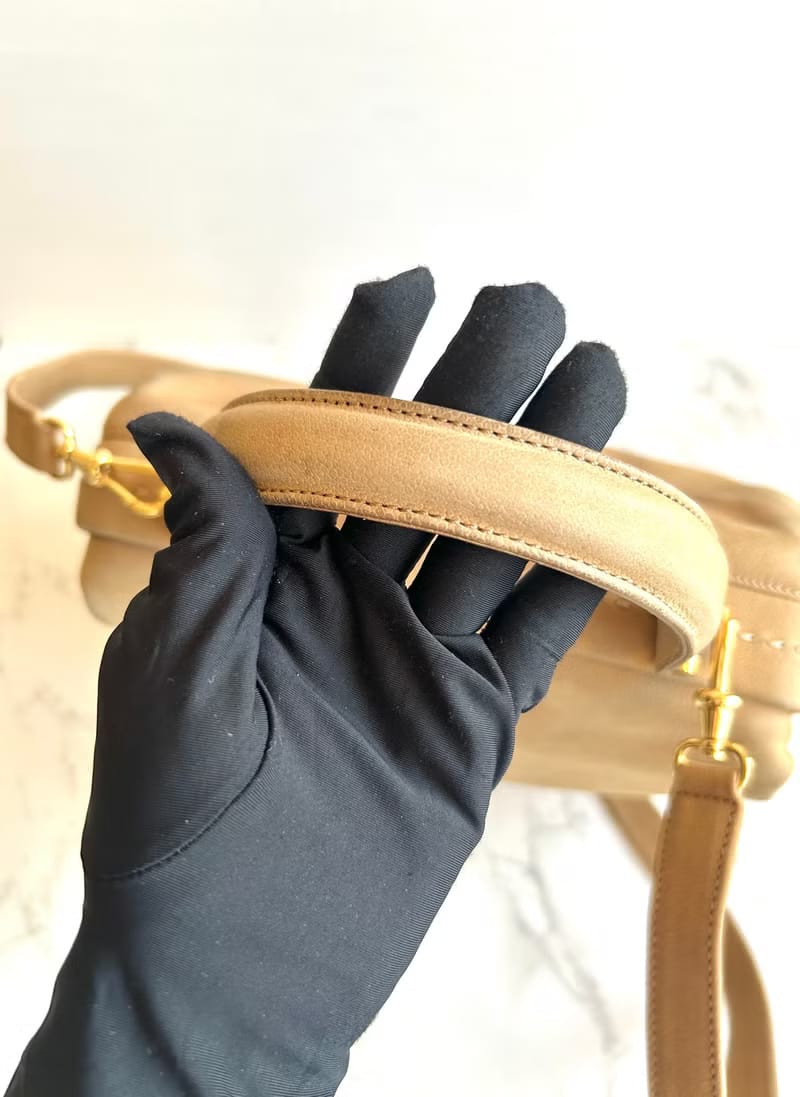 Celine 星球米色醫生包/斜背包/單肩包/側背包