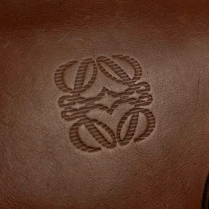 Loewe 稀有橄欖綠拼皮Anagram雙扣包/側背包/斜背包/單肩包
