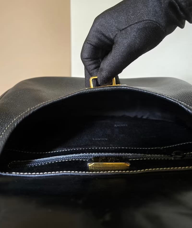 Loewe古董豆腐包/側背包/斜背包/單肩包