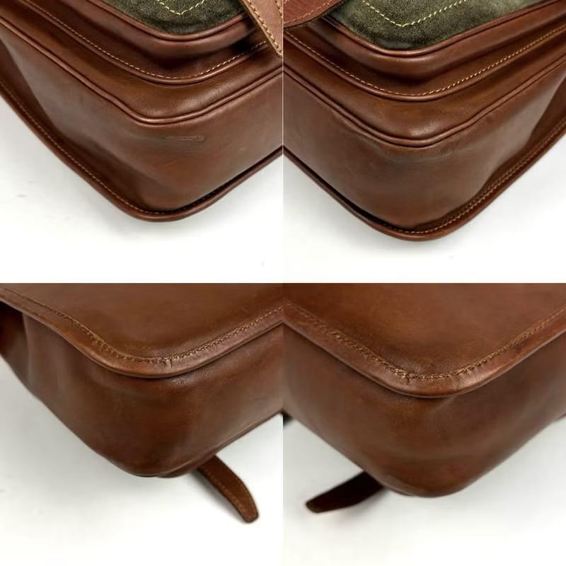 Loewe拼色Anagram豆腐包/側背包/斜背包/單肩包