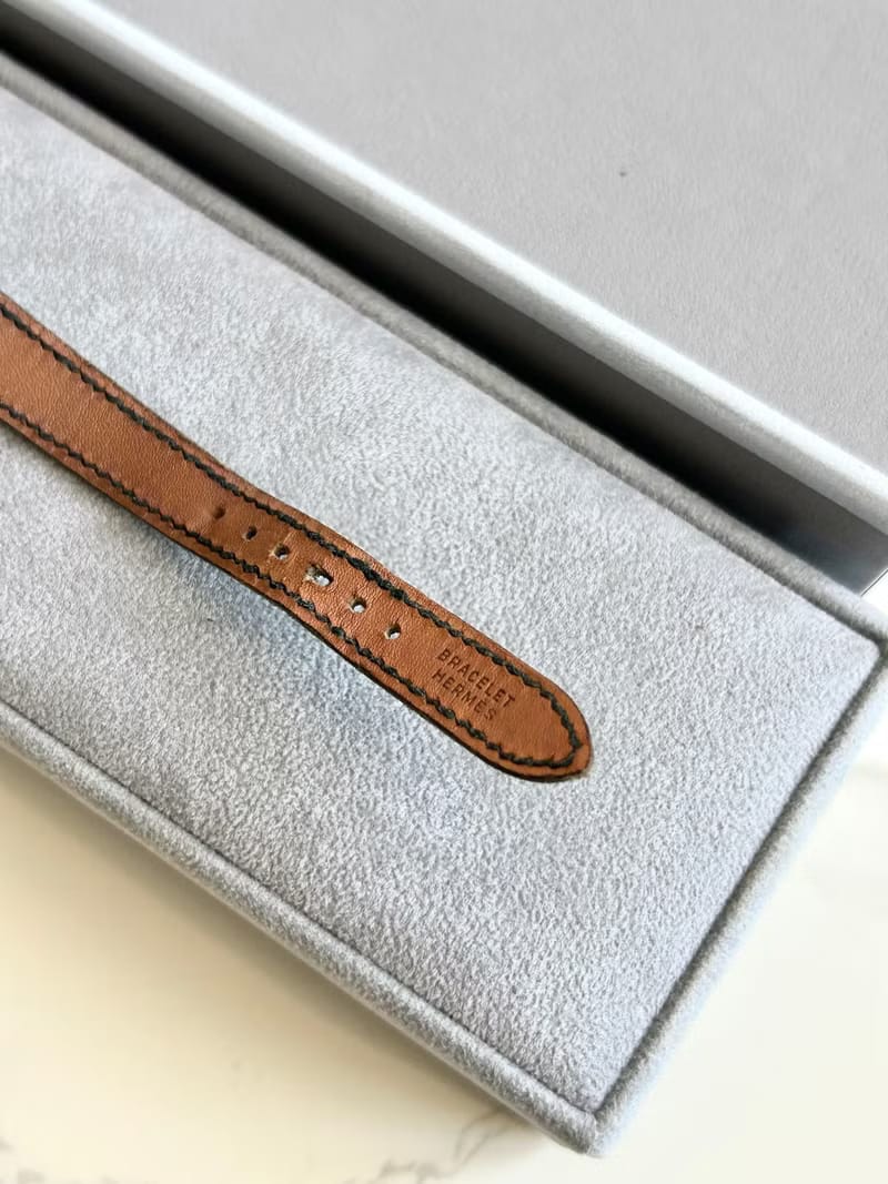 Hermes Arceau Black Gold Dial Pre-owned Watch/Vintage Watch/Wristwatch