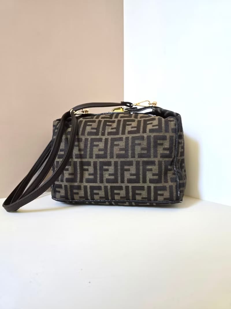 Loewe second-hand color matching box shoulder bag/crossbody bag/shoulder bag