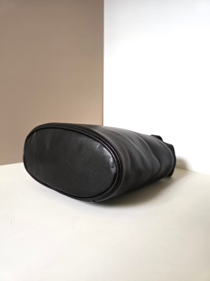 Loewe金蛇骨Velazquez黑棕拼色Vanity盒子包/斜背包/側背包
