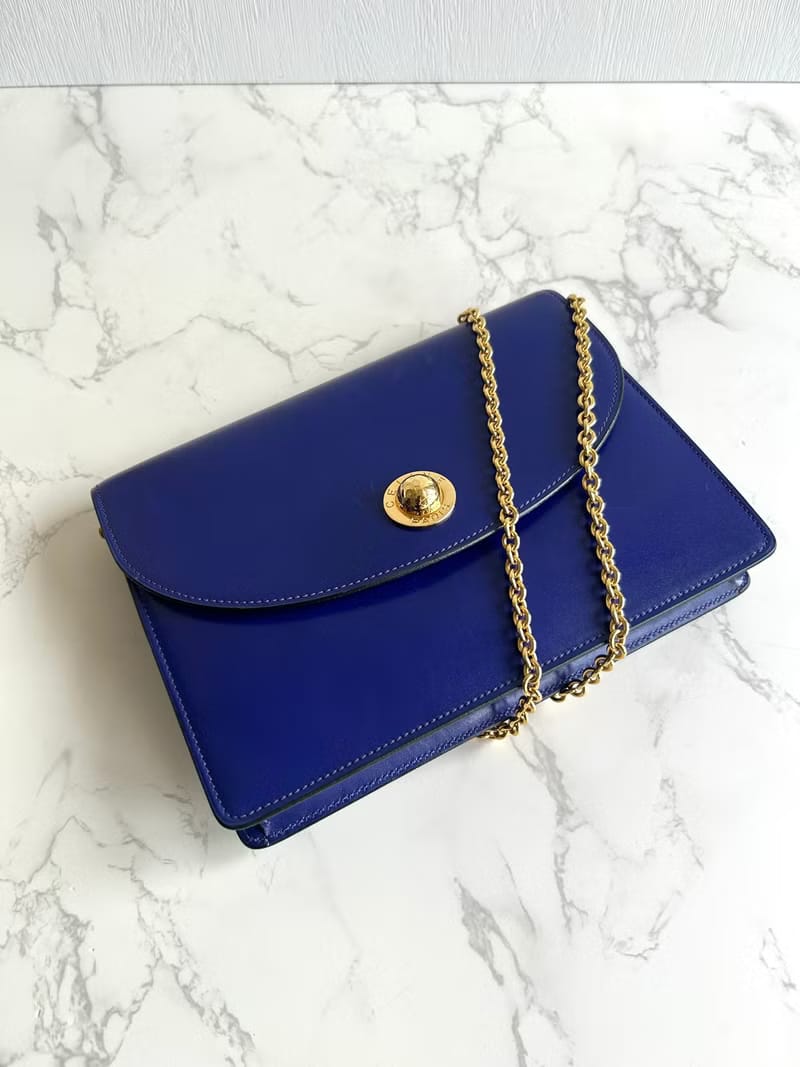 Celine藍色星球翻蓋包/斜背包/單肩包/側背包