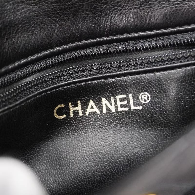 Chanel黑金色腰帶包/單肩包/側背包