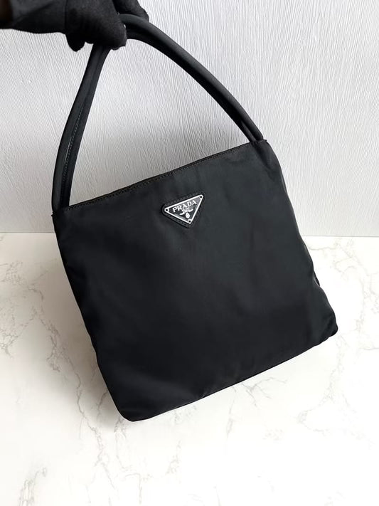 Prada 黑色經典托特包/單肩包/側背包