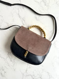 Loewe color matching snake bone Kelly bag/side bag/oblique bag/shoulder bag