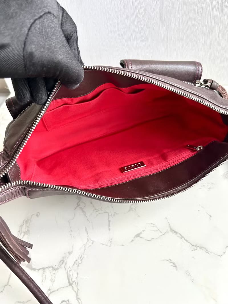 Loewe拼色兩用側背包/斜背包/單肩包