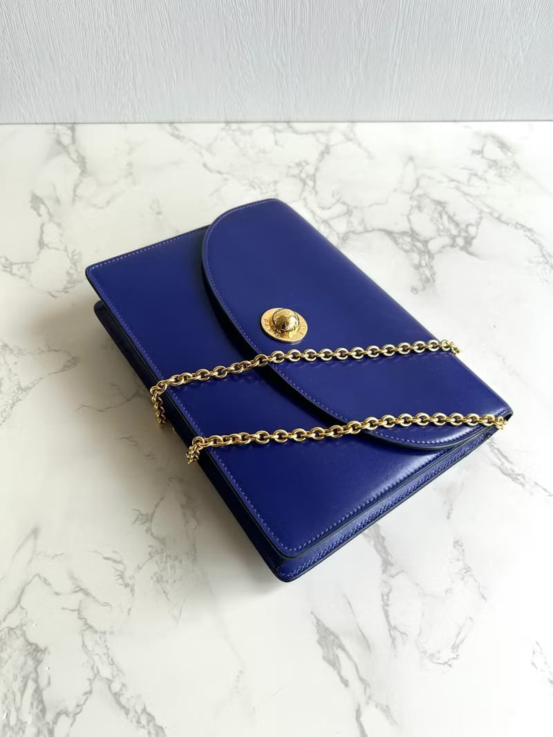 Celine藍色星球翻蓋包/斜背包/單肩包/側背包