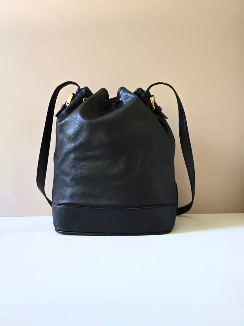 Loewe 黑色中古水桶包單肩包/斜背包