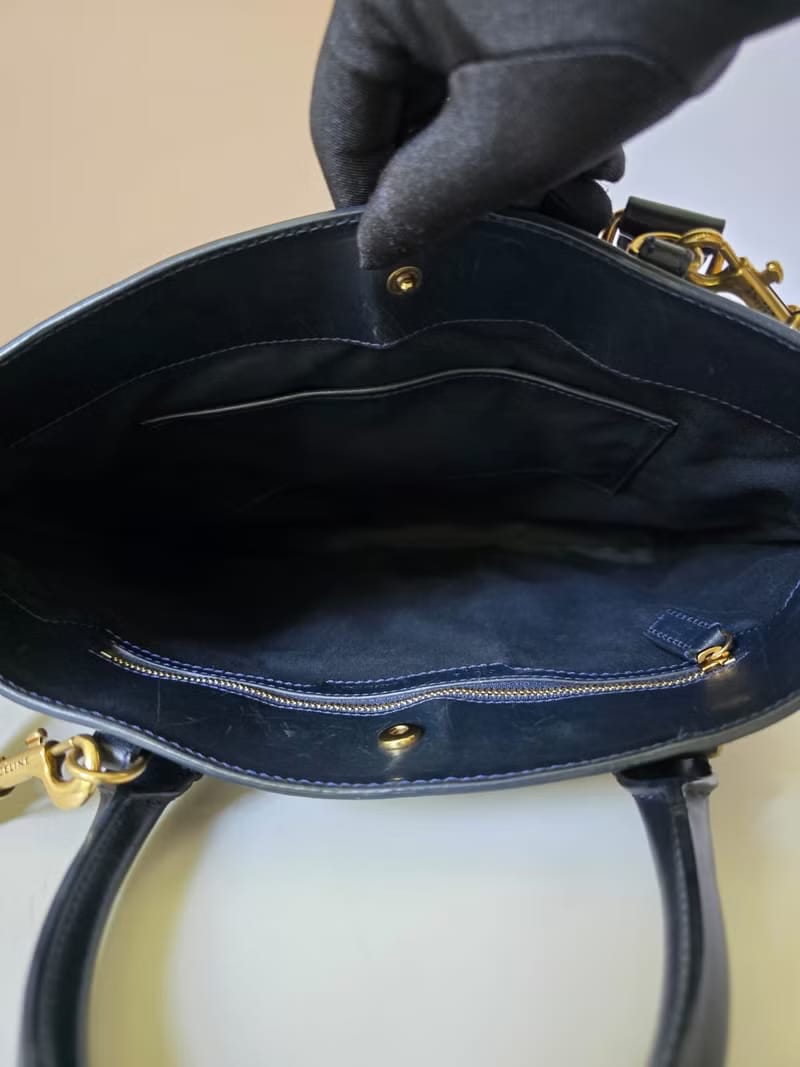 Celine black grey monogram tote bag/crossbody bag/shoulder bag/side bag
