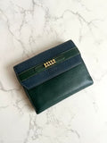 Loewe Rare Teal Gold Snake Bone Medium/Small Wallet
