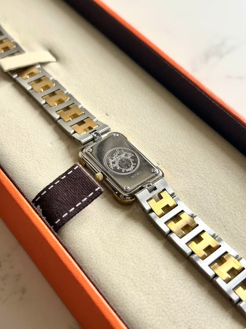 Hermes Croisiere二手男女裝金屬錶帶/手錶/腕錶