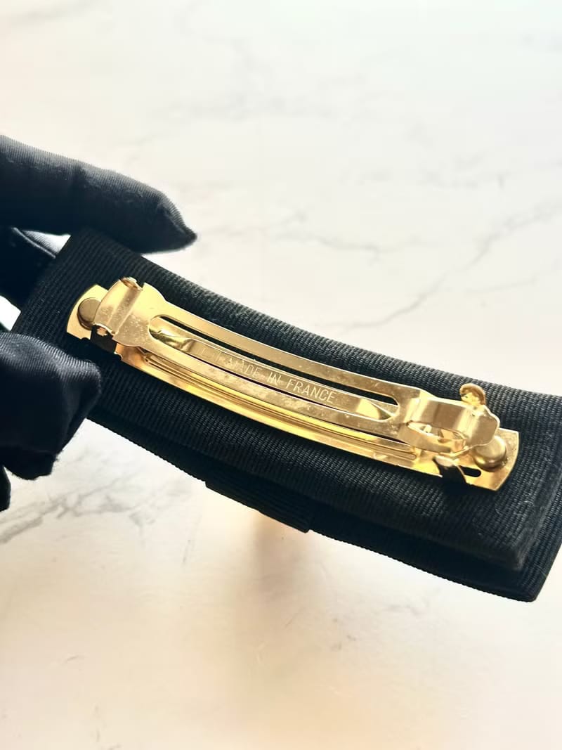 Celine 黑金色立體星球髮夾/頭飾· 新春禮品