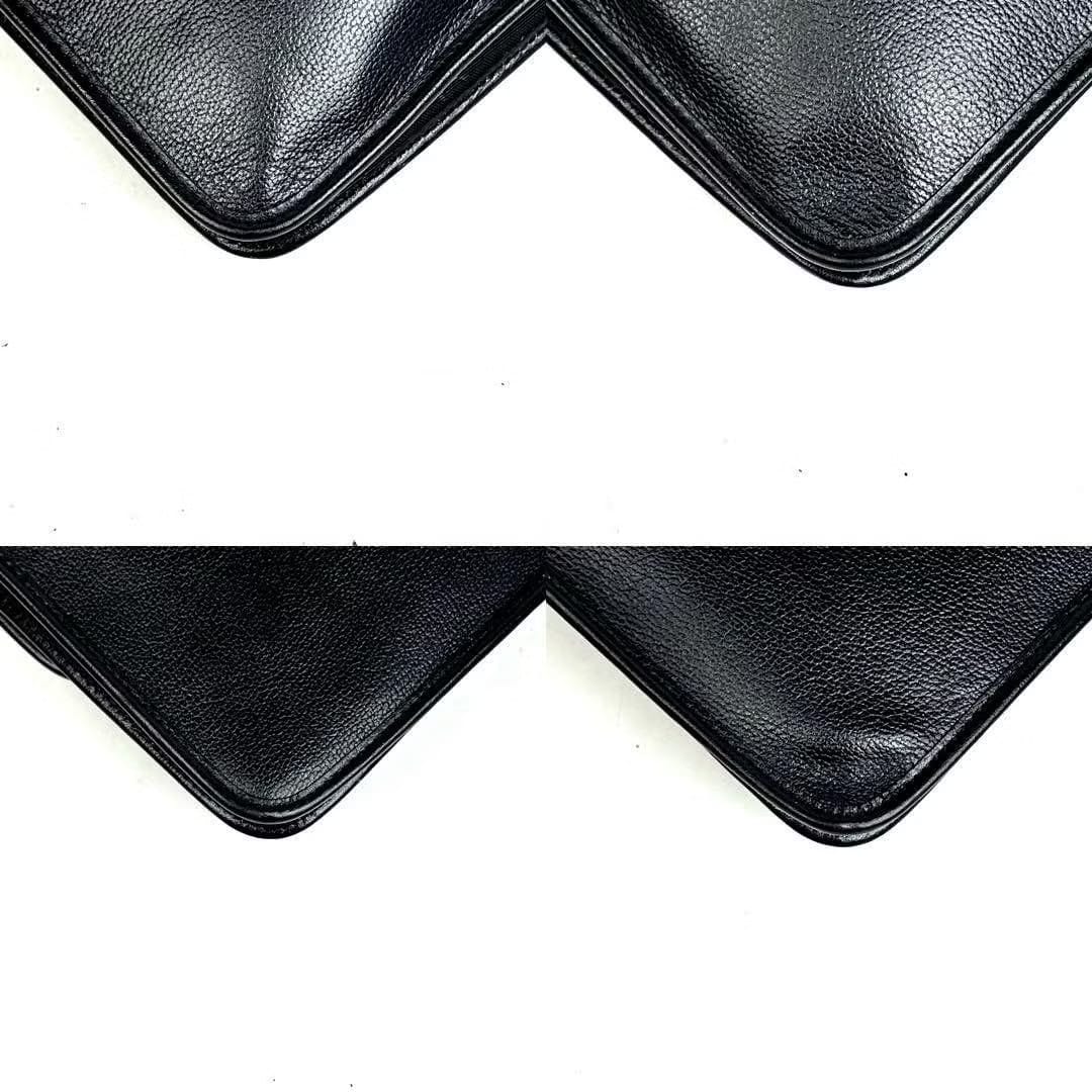 Dior 黑色金扣極簡中古單肩包/側背包/斜背包