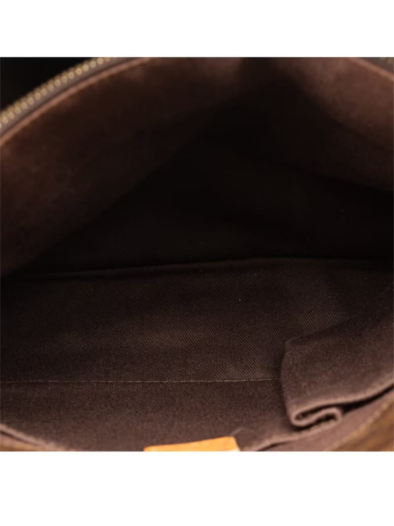 Celine coffee color old flower tote bag/handbag