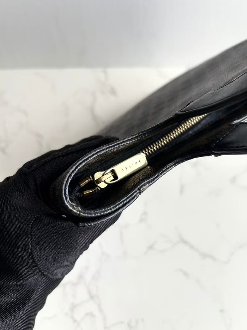 Celine black monogram tote bag/handbag