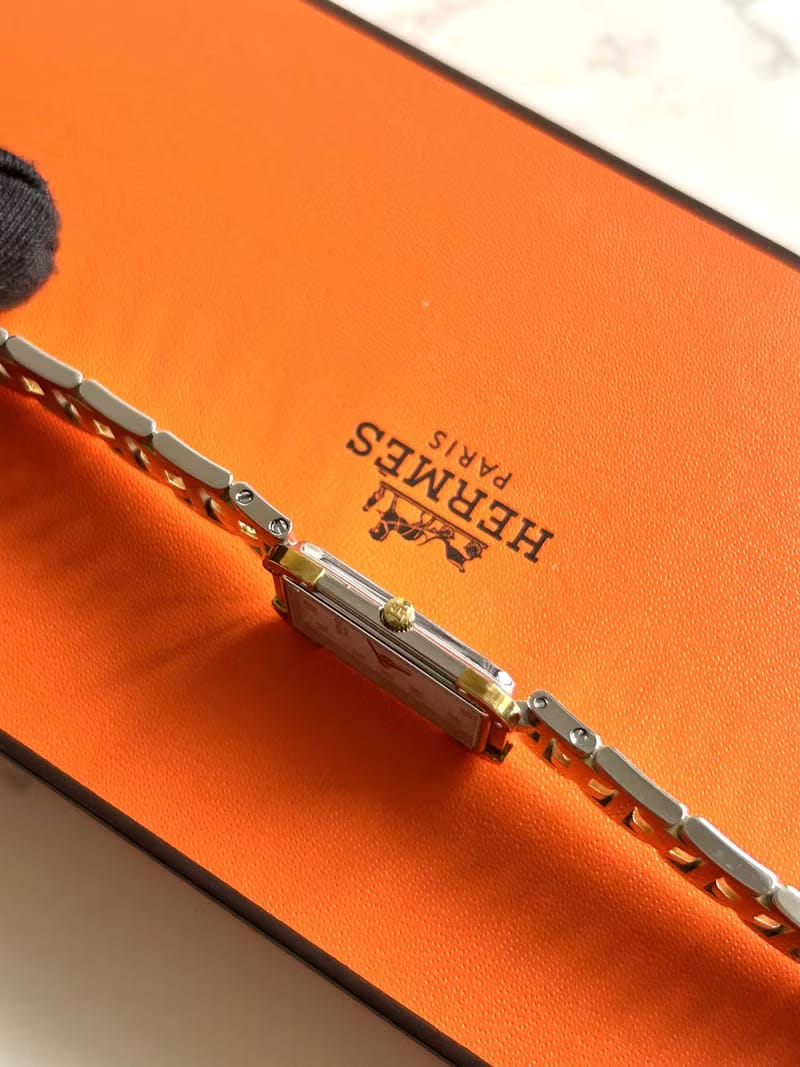 Hermes Croisiere二手男女裝金屬錶帶/手錶/腕錶