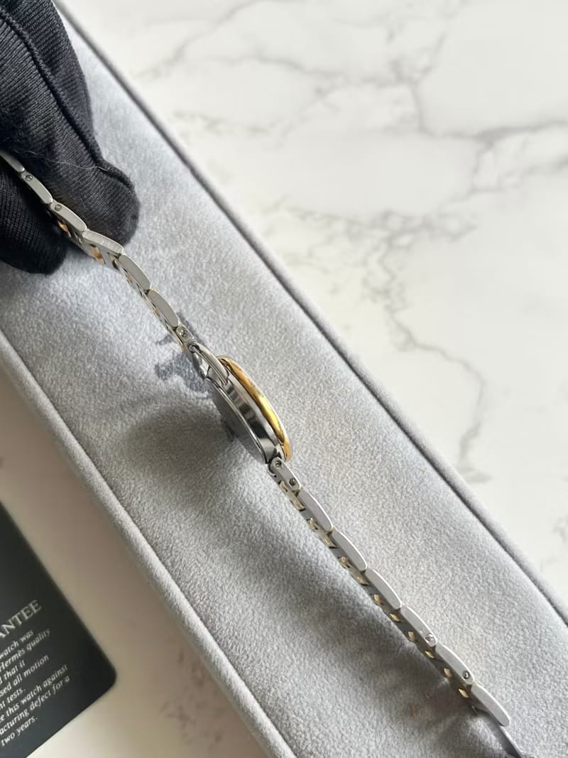 Hermes Arceau Pre-owned Metal H-Buckle Strap Watch
