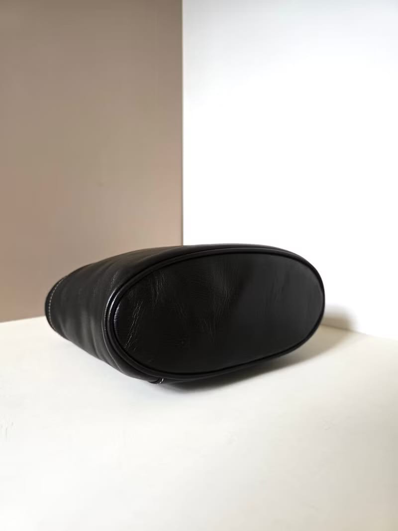 Loewe金蛇骨Velazquez黑棕拼色Vanity盒子包/斜背包/側背包