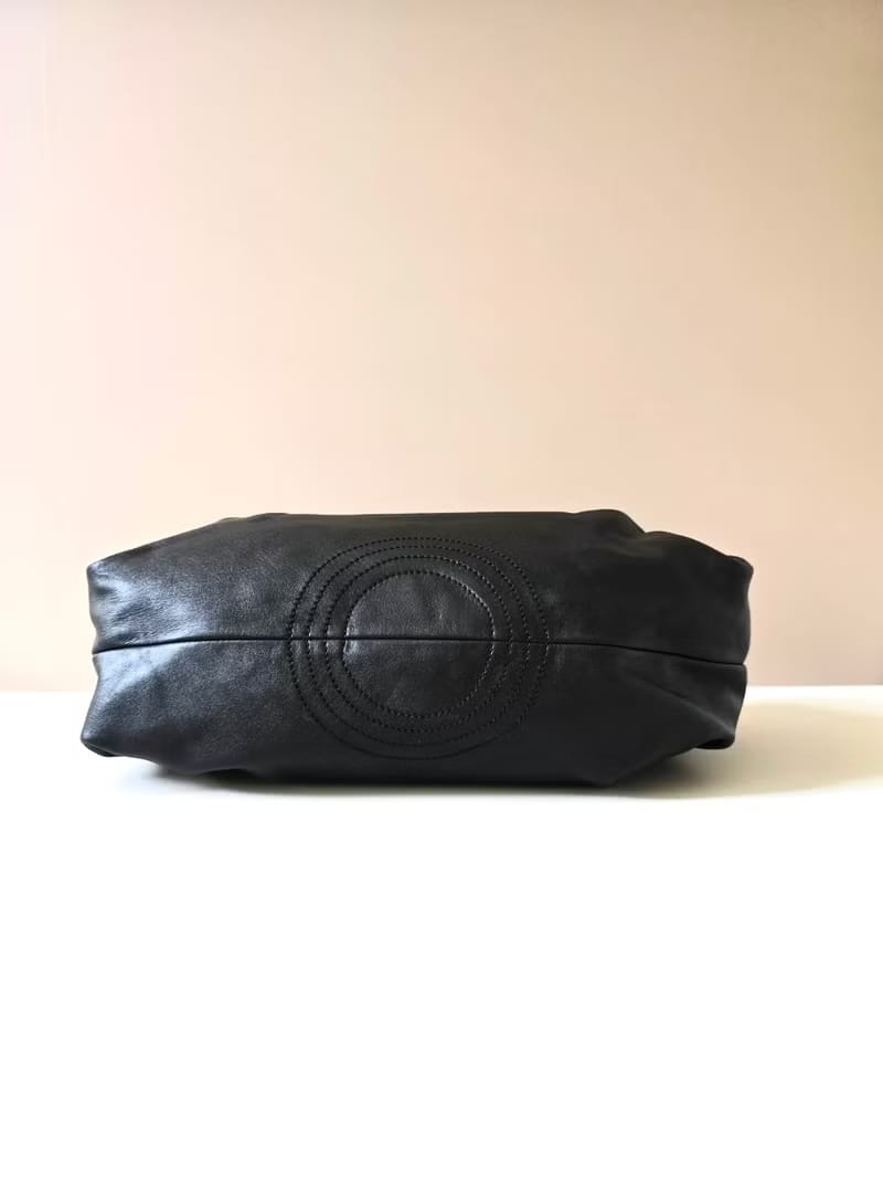 Loewe black embossed nappa bag/handbag
