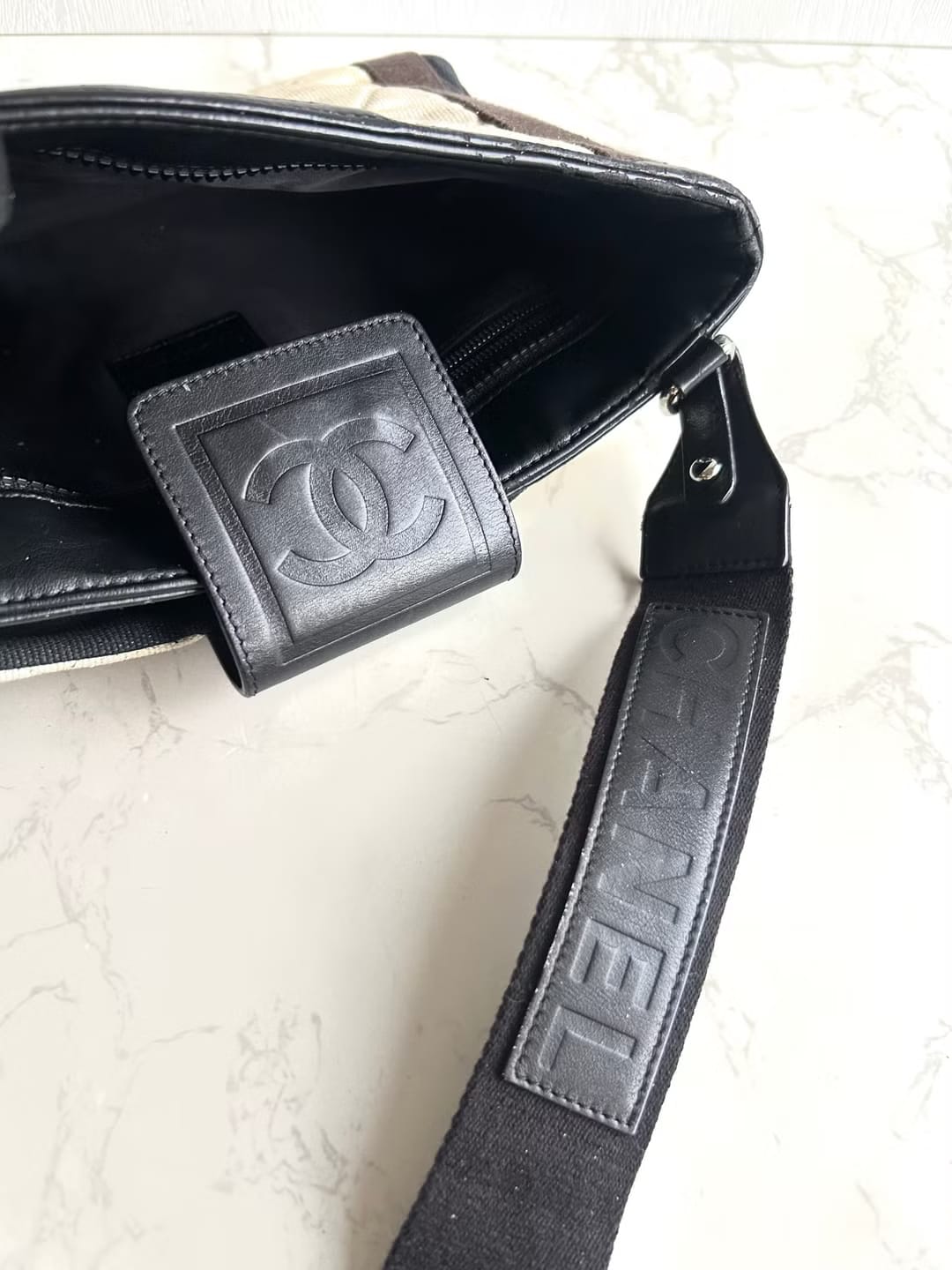 Chanel運動系列拼色斜背包/單肩包/側背包