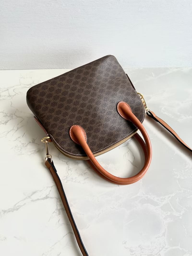 Celine Shell Kelly Vintage Shoulder Bag / Crossbody Bag / Side Bag