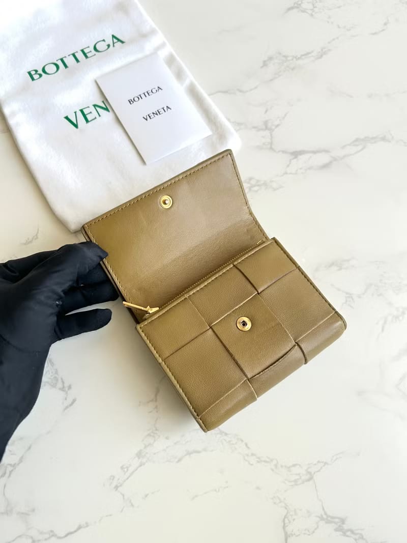 Bottega Veneta BV Cassette Short Wallet/Wallet/Purse/Medium Wallet