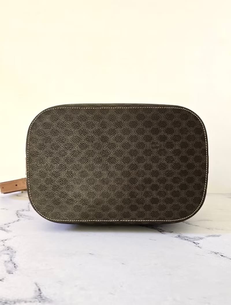 Celine老花中古水桶包/單肩包/斜背包