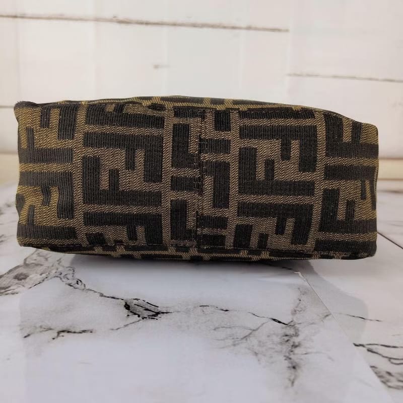 Fendi Zucca Brown Monogram Mini Bag/Handbag