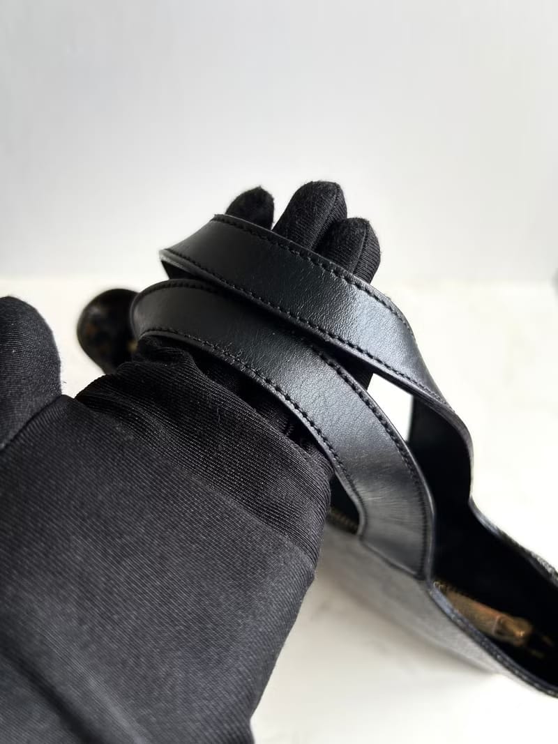 Celine black monogram tote bag/handbag